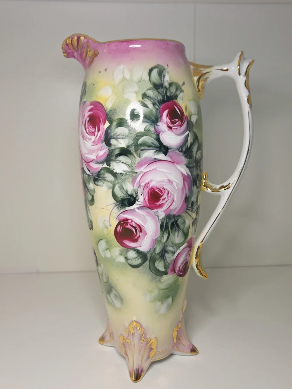 Antique Nippon Hand Painted Porcelain Cider Set - 14
